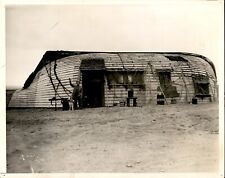 LD282 1935 Original Photo HOUSING EXPOSITION Depression Era Home Dry Drought picture