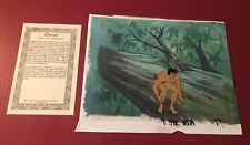 Tarzan Animation Art Cel w/ COA 85A 19 picture