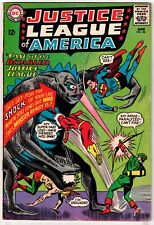 JUSTICE LEAGUE OF AMERICA #36 (1965)-BATMAN TURNED INTO MONSTER-SILVER AGE DC-GD picture