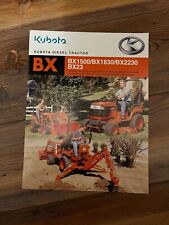 2004 Kubota BX series sales brochure picture