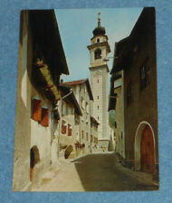 Vintage Postcard Upper Engadine Village Samaden Samedan Switzerland picture