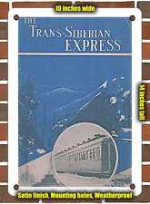 METAL SIGN - 1931 The Trans Siberian Express - 10x14 Inches picture