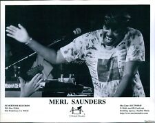 Vintage Piano Keyboard Player Merl Saunders Hammond B-3 Musician 8X10 Photo picture