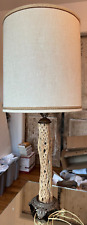 Vintage MCM Cholla Cactus Lamp Base w/ Shade w/ Accurate Casting Base & Hardware picture