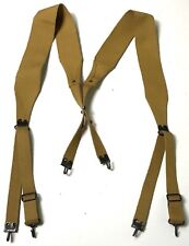 WWI US ARMY M1907 EQUIPMENT FIELD SUSPENDERS picture