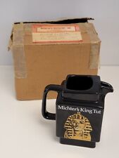 Vintage Michter’s King Tut Whiskey Jug House Ceramic Water Pitcher 1,200 Made picture