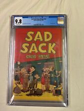 GOLDEN AGE COMIC SAD SACK GOES HOME 1951 ONLY TWO COMICS GRADED THIS HIGH 9.8 picture