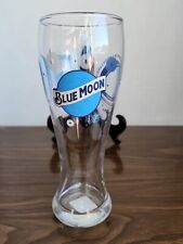 BLUE MOON 50th Anniversary Apollo Landing 8” Pilsner Beer Glass Man Cave Bar Pub picture