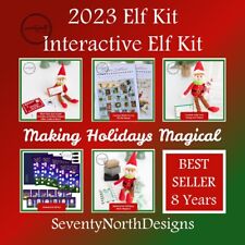 Interactive Elf Kit with 24 Nights of Props, Games, Treats, Gifts Per Kid & More picture