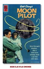 1962 MOON PILOT COMIC COVER MAGNET THINGS FROM THE 60'S 3.5 X 5.5 