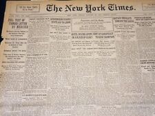 1915 JANUARY 22 NEW YORK TIMES NEWSPAPER - TEXT OF LETTER BY MERCIER - NT 7833 picture