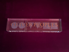 NEW OLIVER PEOPLES SUNGLASSES AND EYEGLASSES OPTICAL STORE DISPLAY, PLAGUE. 2 LB picture