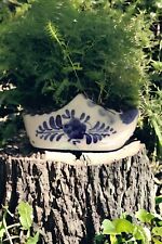 Lovely Hand Painted Ceramic Delft Blue Dutch Clog Holland picture