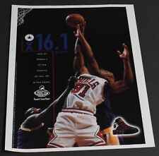 1997 Print Ad Chicago Bulls Dennis Rodman Basketball Rebound NBA Foot Locker art picture