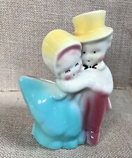 Vintage Shawnee Sweet Dickens Style Children Couple Planter Hand Painted picture