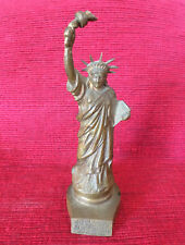 RARE STATUE OF LIBERTY BY GRIFFOUL BRONZE THE LIBERTY NATIONAL BANK NEW YORK picture