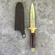 Vintage Vega Jaws 712 Stiletto Tactical Commando Boot / Belt Spear Point Knife picture
