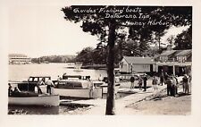 RPPC Honey Harbour Harbor Canada Delawana Resort Inn Photo Vtg Postcard A33 picture