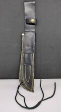 Vtg Halcon Knife Leather Sheath..(Made in Spain).. Fits 9