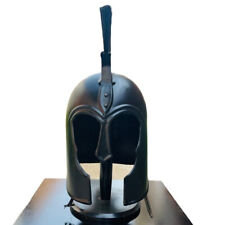 Antique Trojan Greek Troy Helmet with Black Crest - Costume Fits Most picture