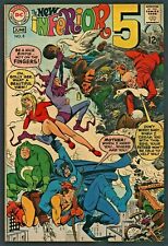 The Inferior Five #8 Very Fine / Near Mint Nice Silver Age DC Comics 1968 SA picture