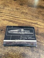 Vintage Austin’s White House Eau Claire Wisconsin Matchbook Matches Advertising picture