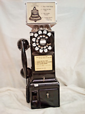 Western Electric #191 3-slot working payphone dated about 1949 picture