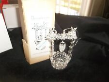 Vintage Christmas Ornament Alessandra Glass Box Wishing Well picture