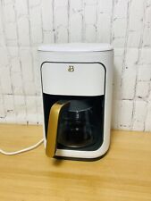 Beautiful Coffee Maker 14 Cup Touchscreen White CM1199-UL Drew Barrymore picture
