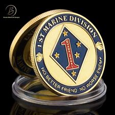 Marine 1st Division Challenge Coin picture