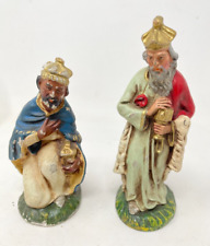 Vintage Fontanini Italy Two Kings Figurines Christmas Nativity picture