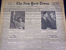 1949 NOVEMBER 22 NEW YORK TIMES - MONTGOMERY AND SHAH IN CITY - NT 3784 picture
