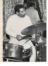 Chico Hamilton - Drummer - 1985 - Music Print Ad Photo picture