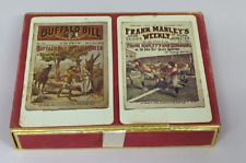 Congress Playing Cards Double Deck Buffalo Bill Frank Manley's Weekly Complete picture