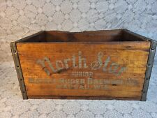 Vintage Mathie-Ruder Brew Co. Wausau, Wis.North Star Junior beer wood crate/box  picture