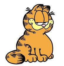 Garfield Die Cut Vinyl Decal - Multiple Sizes picture