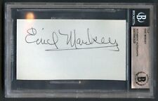 Enid Markey d1981 signed autograph 2x3 cut Actress Original Jane in Tarzan BAS picture