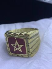 Rare Viking Copper Ring-Authentic  Bronze Artifact Star picture