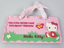 2012 HELLO KITTY You Can Never Have Too Many Friends 7x3