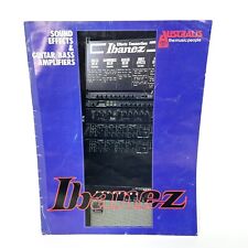 Vintage 1983 Ibanez Sound Effects Catalogue Advertisement Magazine Early Scarce  picture