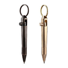 Mini Brass Pen Portable Creative Retro Brass Metal Pen For Delicate Signature  picture