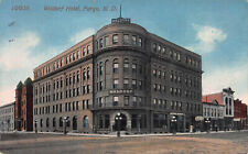 Waldorf Hotel, Fargo, North Dakota, Early Postcard, Used  picture