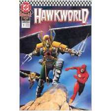 Hawkworld (1990 series) Annual #1 in Very Fine + condition. DC comics [v. picture