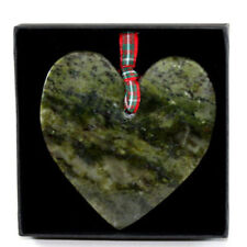 Irish Christmas Ornament Connemara Marble Heart Design in Presentation Box picture