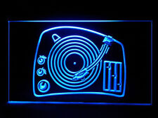 J748B DJ Turntable Mixer Music Spinner For Display Light Neon Sign picture