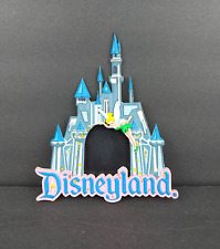 Vintage Walt Disneyland Rubber Cinderella Castle Tinkerbell Magnetic Photo Frame picture