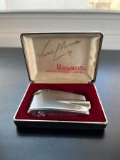 Vintage MCM Ronson Varaflame Adonis Cigarette Lighter Art Deco with Box picture