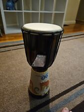 Djembe Drum Unique Sand Design Effect African Inspired Hand Made Musical  16