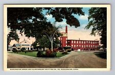 Manchester CT-Connecticut, Green, Glastonbury Knitting Co. Vintage Postcard picture