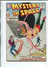 MYSTERY IN SPACE 87 VG+ V1 DC 1963 ADAM STRANGE HAWKMAN 1ST IRA QUIMBY picture